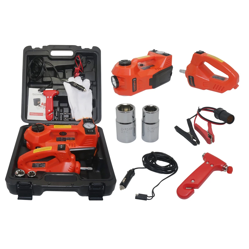 Sovlie 5-in-1 Electric Hydraulic Car Jack